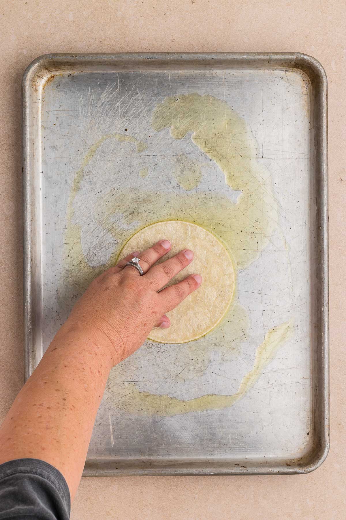 oil the tortillas