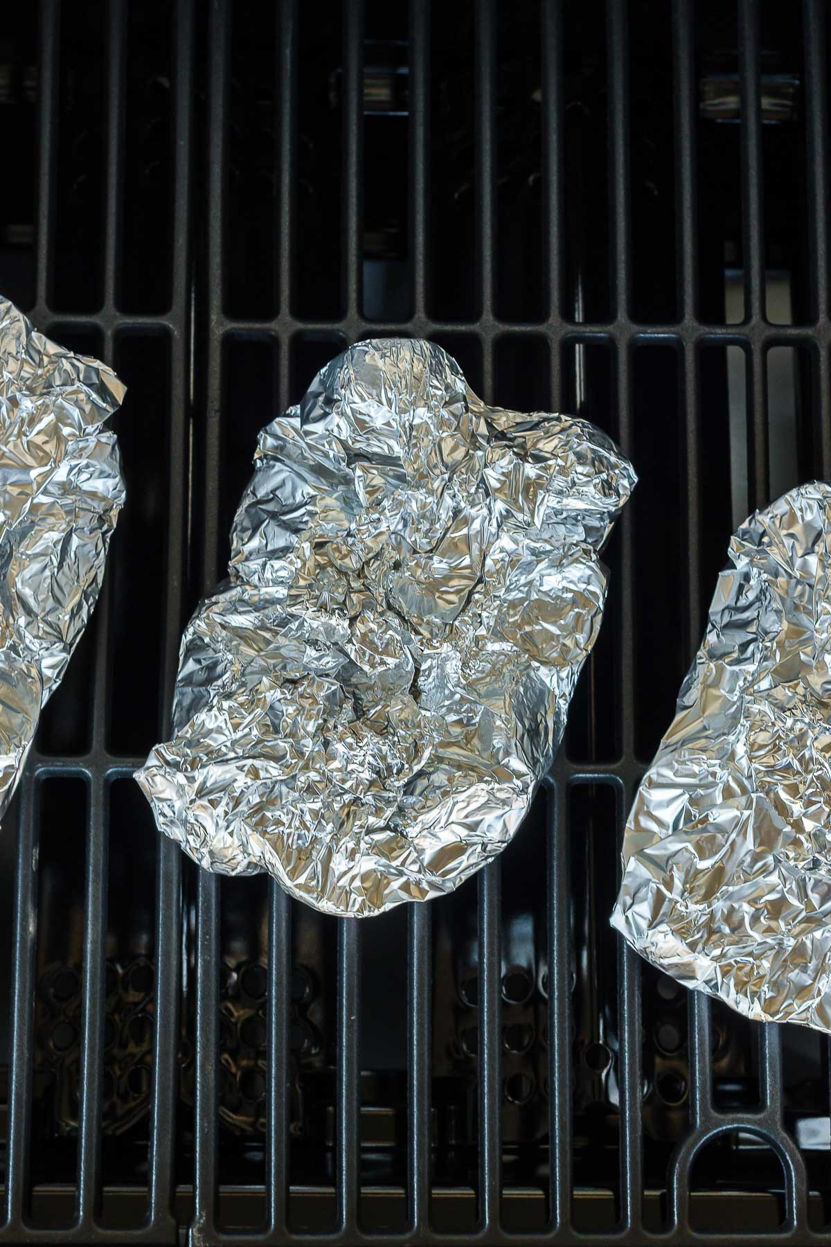 grilling potatoes in foil